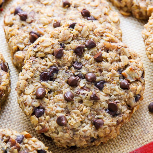 Banana Bread Breakfast Cookies - Baker by Nature