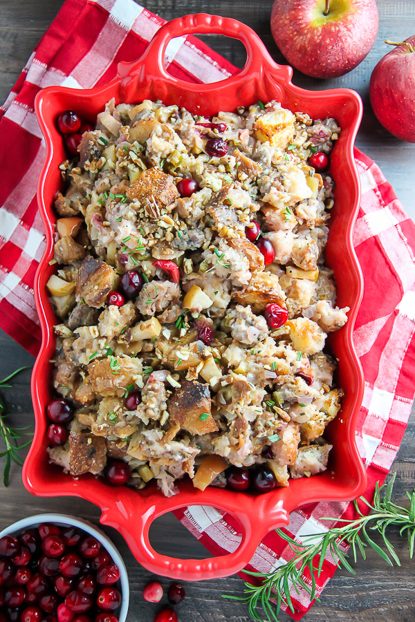 Apple & Sausage Stuffing Recipe