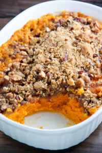 The Best Sweet Potato Casserole - Baker by Nature