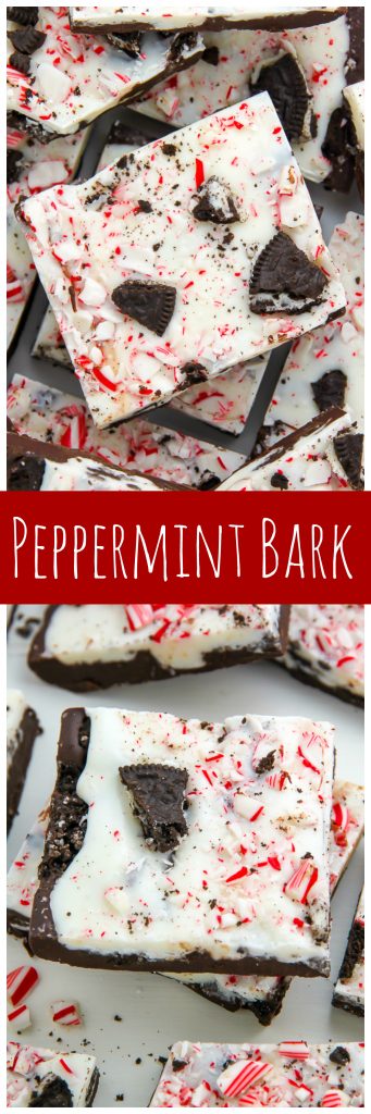 This is the BEST and easiest Peppermint Bark I've ever made! Perfect for last minute holiday gifts! #christmas 
