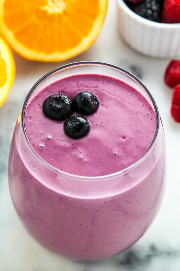 Berry Orange Smoothie - Baker by Nature