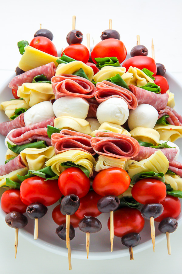 Tortellini Skewers {10 Minute Appetizer!}