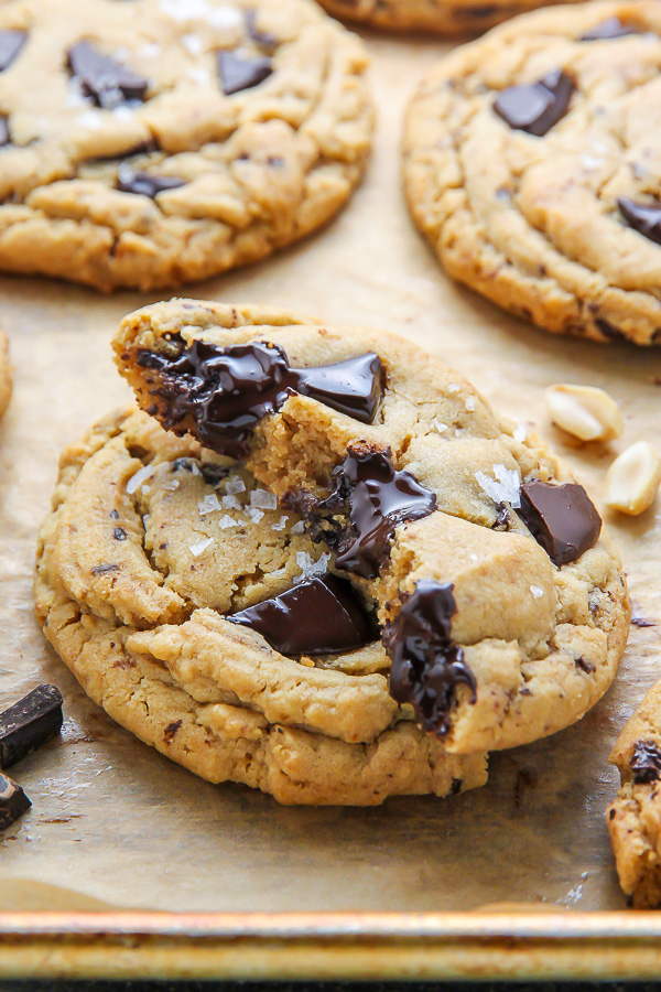 Soft Batch Chocolate Chip Cookies - Baker by Nature