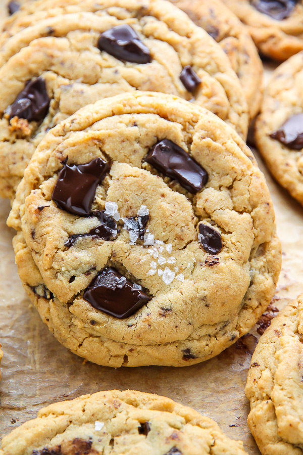 Soft Batch Chocolate Chunk Peanut Butter Cookies Baker by Nature