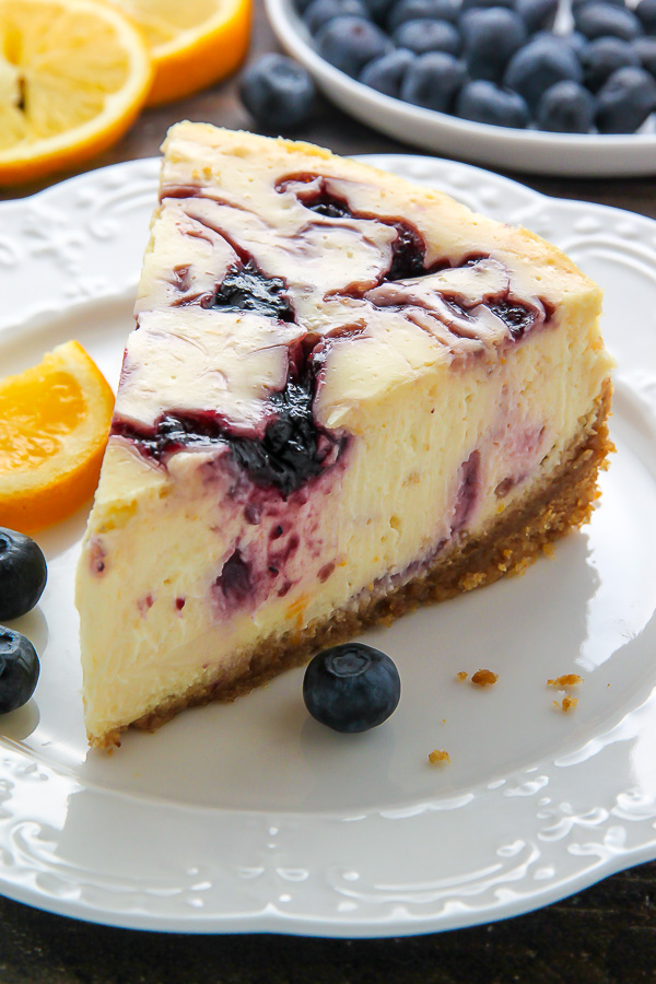 Lemon Blueberry Cheesecake • Red Currant Bakery