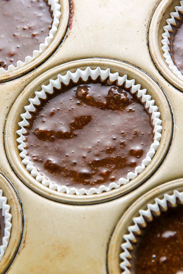 Old-fashioned chocolate buttermilk cupcakes topped with a generous swirl of homemade chocolate frosting. A timeless classic!