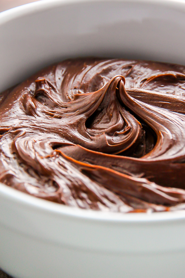 Old-fashioned chocolate buttermilk cupcakes topped with a generous swirl of homemade chocolate frosting. A timeless classic!