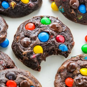 M&M Cookies - Dinner, then Dessert