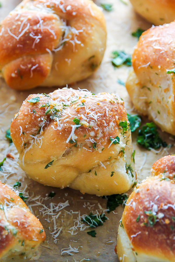 Homemade Garlic Knots Recipe Baker By Nature