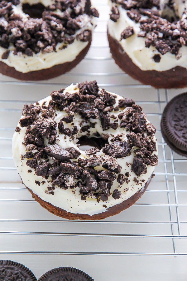 Oreo Cookies And Cream Donuts Baker By Nature