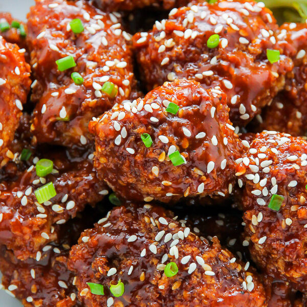 Oven Baked Sesame Chicken - Baker by Nature