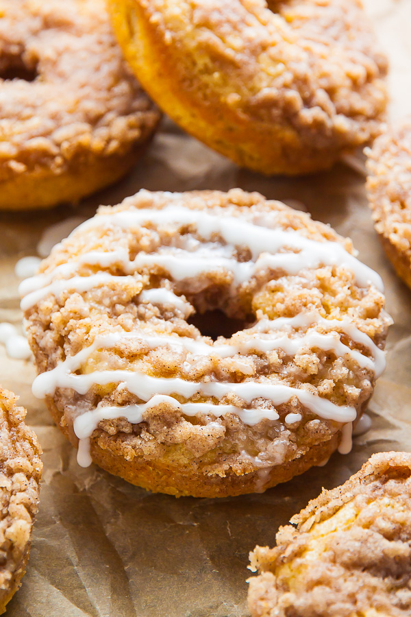 Fried Cake Batter Doughnuts