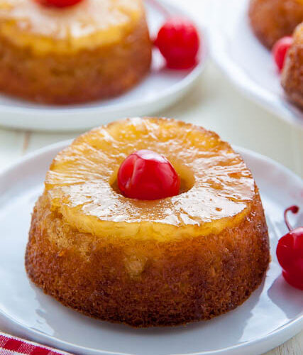 These Mini Pineapple Upside-Down Cakes are simple, sweet, and sure to put a smile on everyone's face!