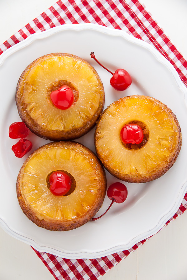 Best Mini Pineapple Upside-Down Cakes Recipe - How to Make Mini