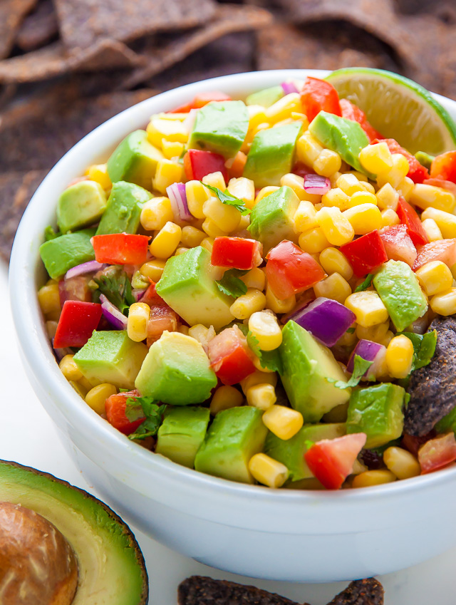 Fresh and flavorful Avocado Salsa! Perfect for parties and entertaining.