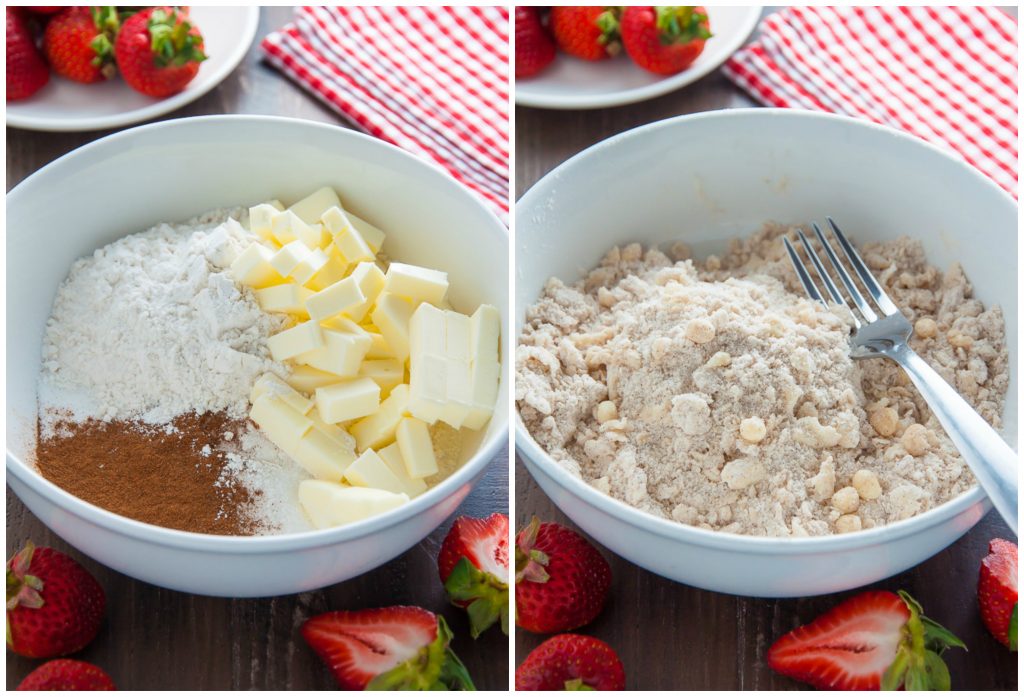 Sweet and supremely moist Strawberry Crumb Muffins! A summertime favorite.