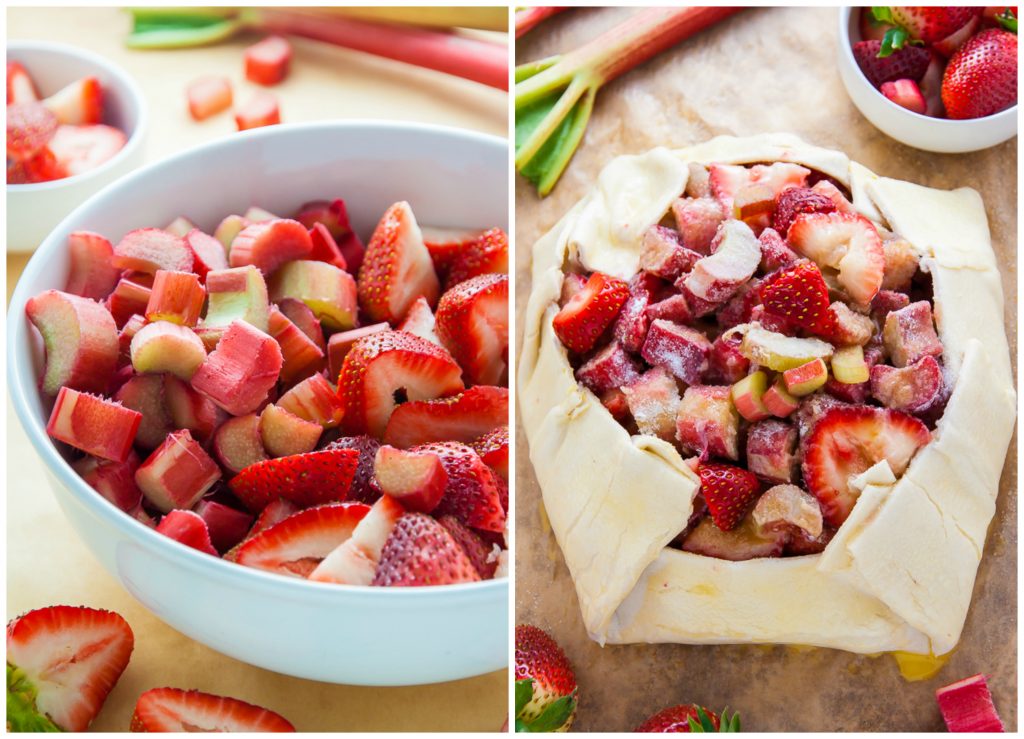 Today I'm sharing with you my super easy recipe for Strawberry Rhubarb Galette. Top it with ice cream for an extra decadent dessert.