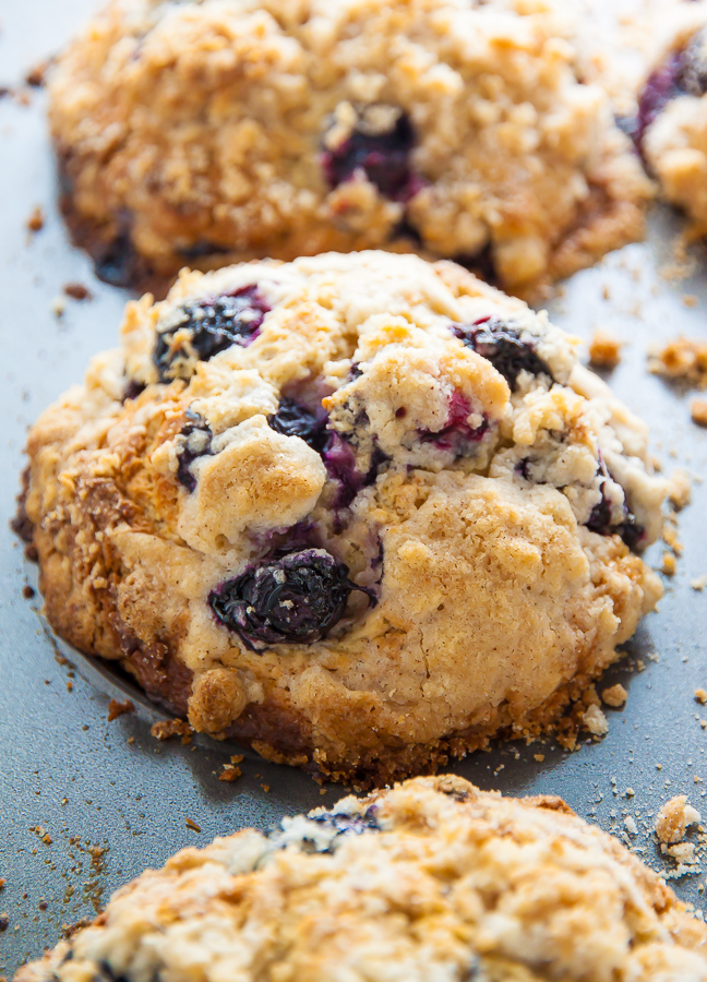 Jumbo Blueberry Crumb Muffins Baker by Nature