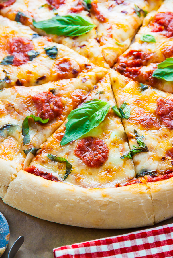 Today I'm showing you exactly how to make my favorite Margherita Pizza!