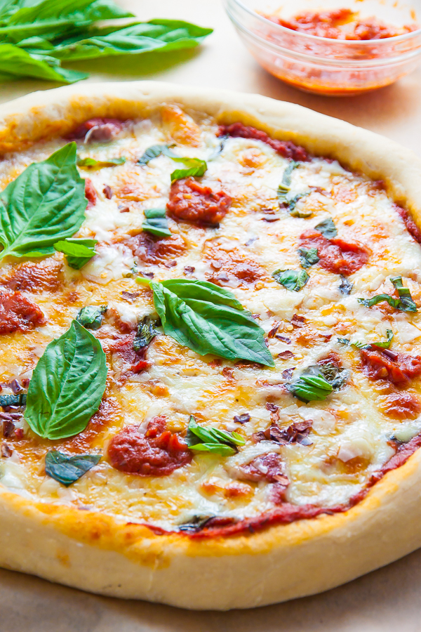 Today I'm showing you exactly how to make my favorite Margherita Pizza!