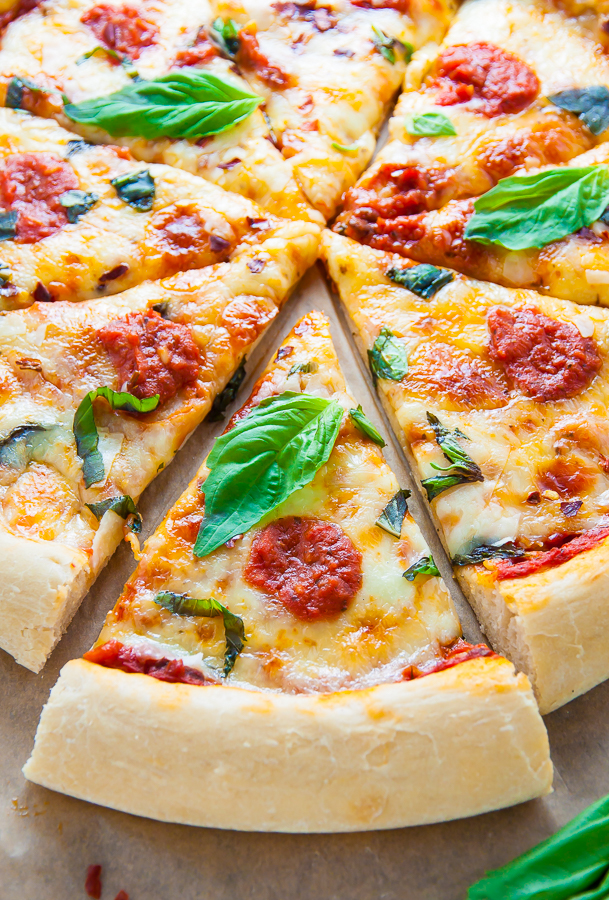 Today I'm showing you exactly how to make my favorite Margherita Pizza!