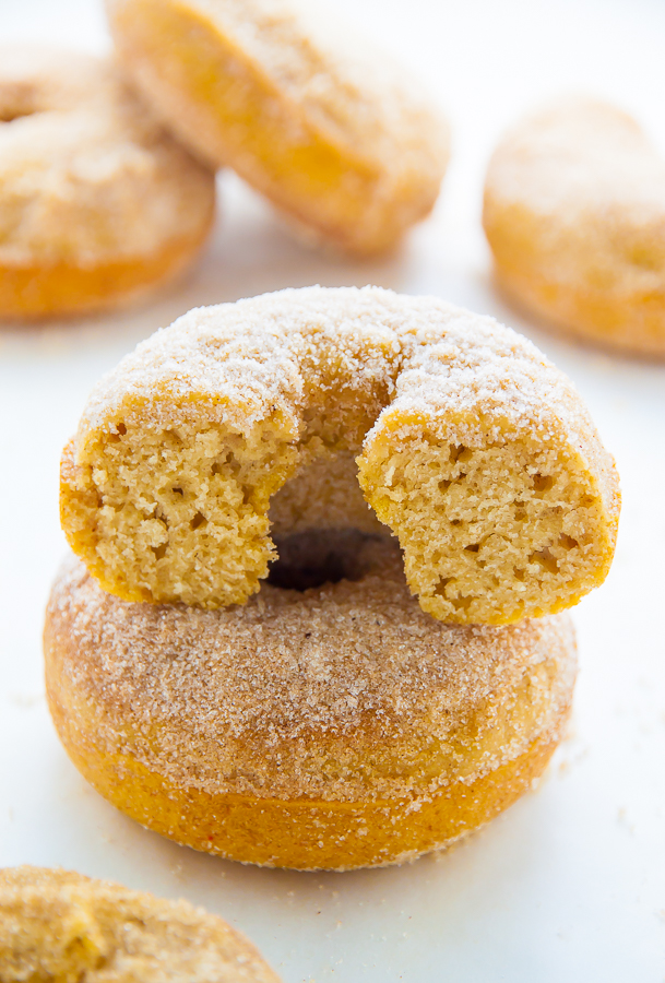 Soft and fluffy Brown Butter Cinnamon Sugar Donuts bake up in just 10 minutes!