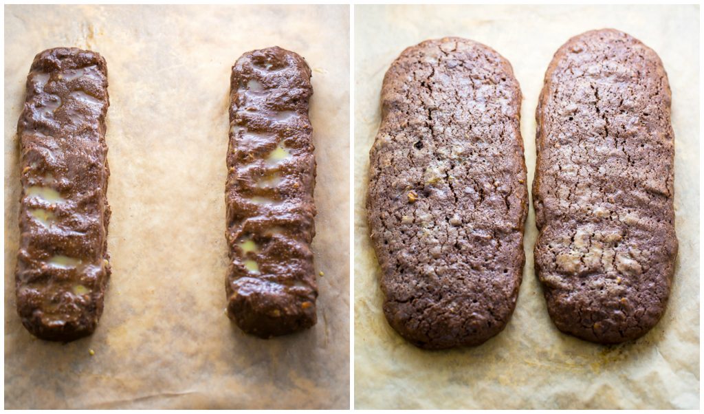 My homemade Chocolate Pecan Biscotti is crunchy, flavorful, and perfect with a cup of coffee!