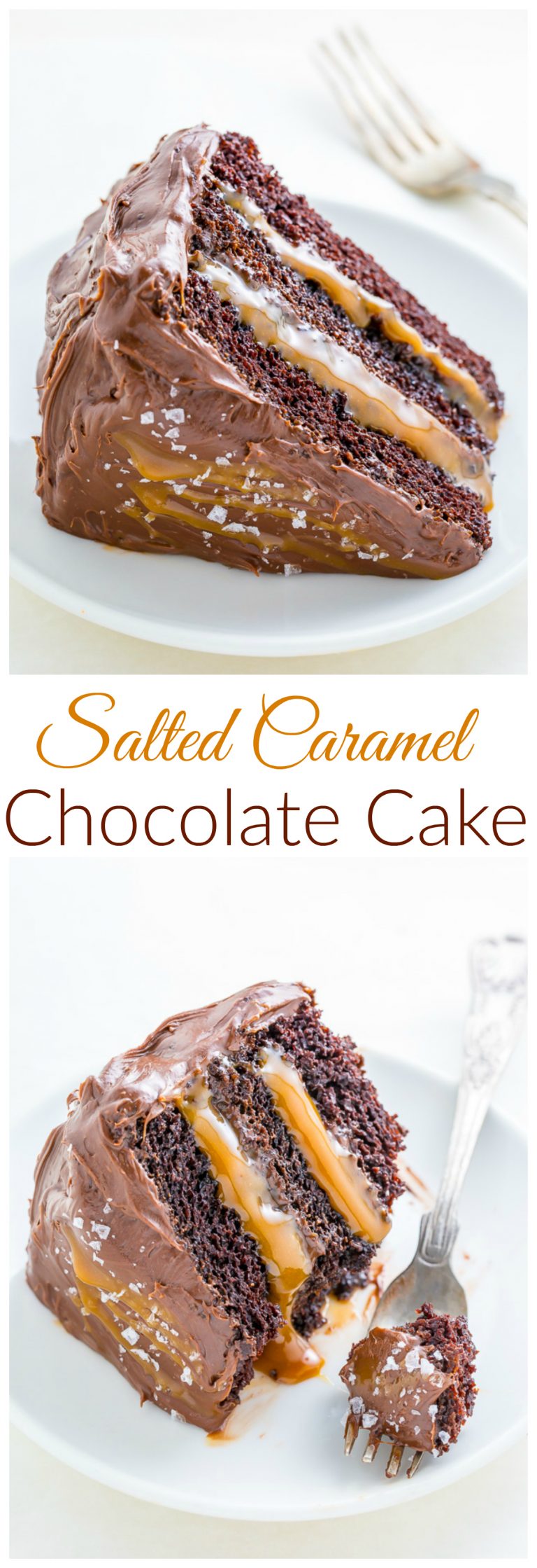 Salted Caramel Chocolate Cake Baker by Nature