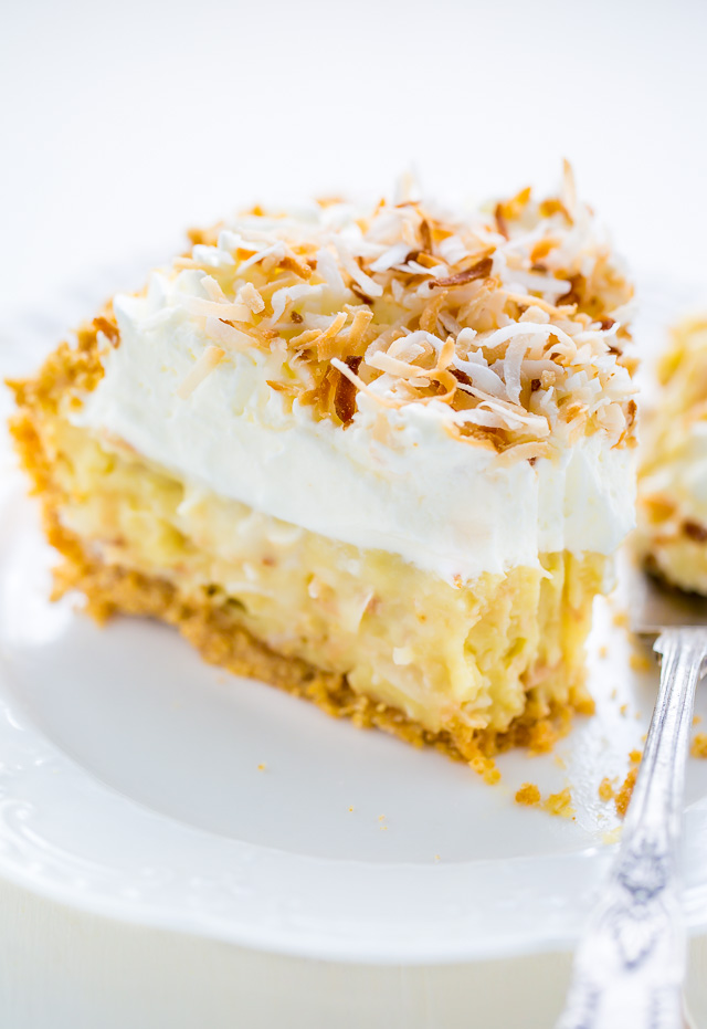 Homemade Coconut Cream Pie is rich, decadent and worth every dang calorie!