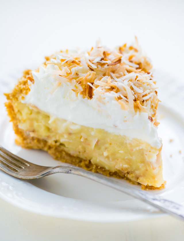 Homemade Coconut Cream Pie is rich, decadent and worth every dang calorie!