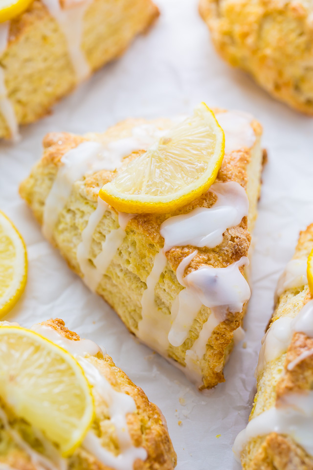 Lemon Ricotta Scones