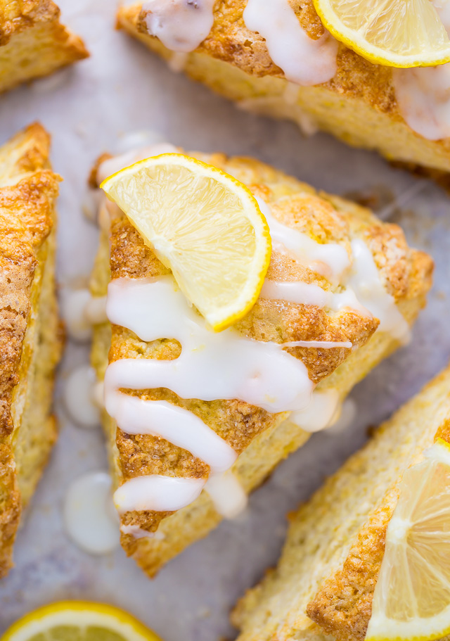 Lemon Ricotta Scones 