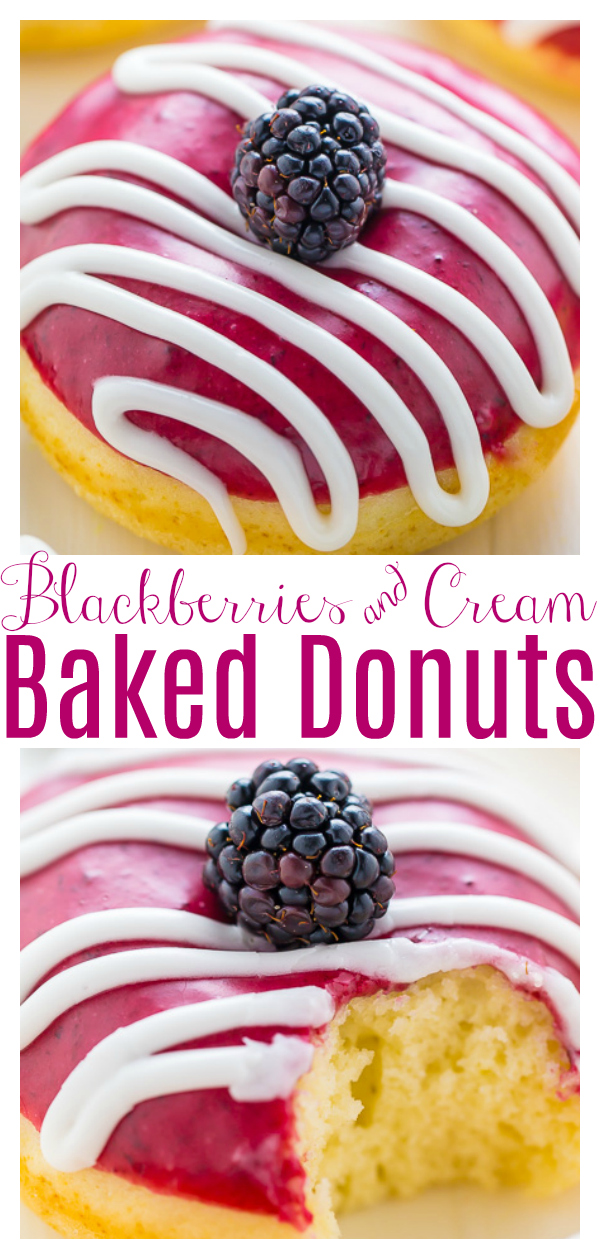 Better than the bakery Blackberries and Cream Donuts! So fluffy, fruity, and full of flavor! Perfect for a special breakfast at home!