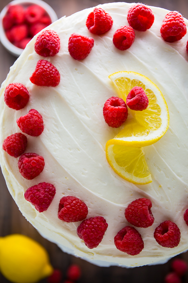 White Chocolate-Raspberry Cake - My Food and Family