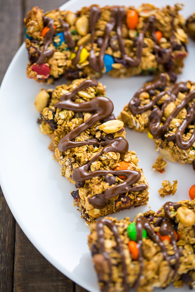 Trail Mix Granola Bars