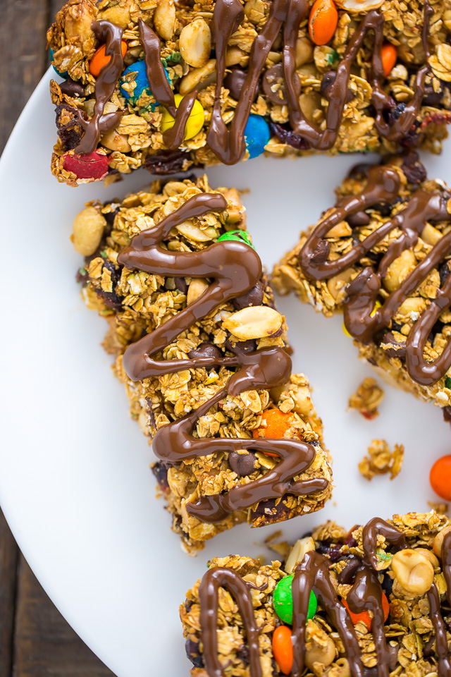 Trail Mix Granola Bars Baker by Nature