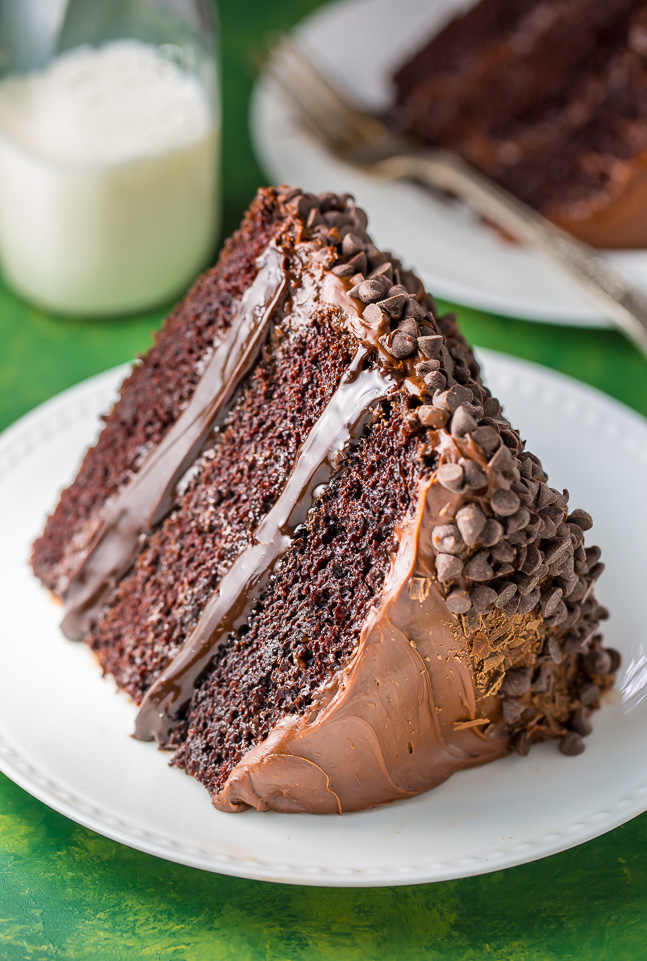 This 3-layer Death by Chocolate Cake is for SERIOUS chocolate lovers only!