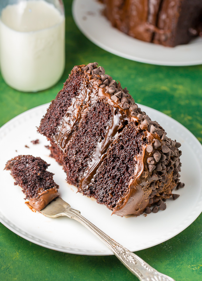 This 3-layer Death by Chocolate Cake is for SERIOUS chocolate lovers only!