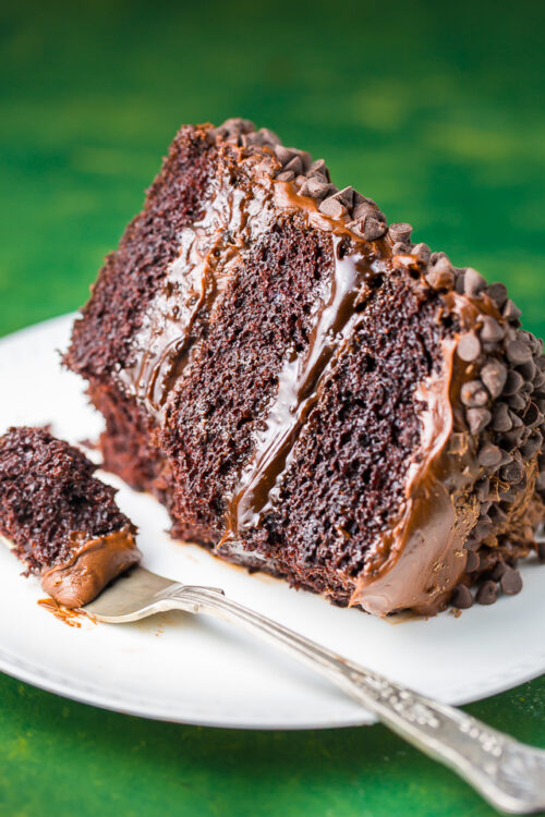 This 3-layer Death by Chocolate Cake is for SERIOUS chocolate lovers only!