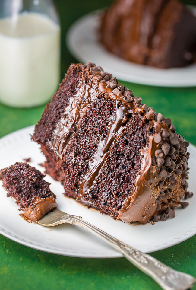 This 3-layer Death by Chocolate Cake is for SERIOUS chocolate lovers only!