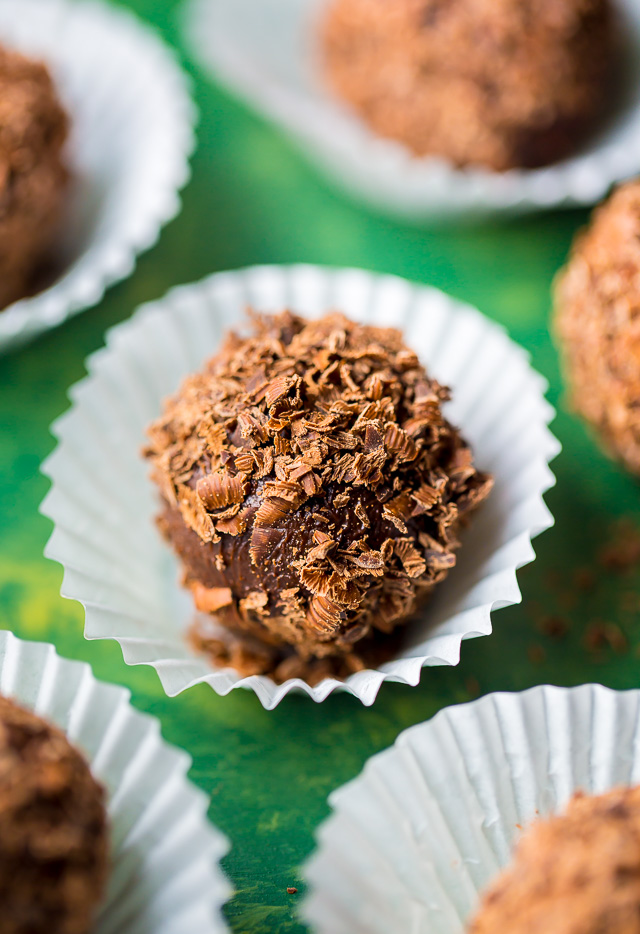 Melt-in-your-mouth Kahlua Chocolate Truffles are made with just 5 ingredients.