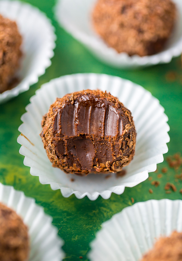 Melt-in-your-mouth Kahlua Chocolate Truffles are made with just 5 ingredients.