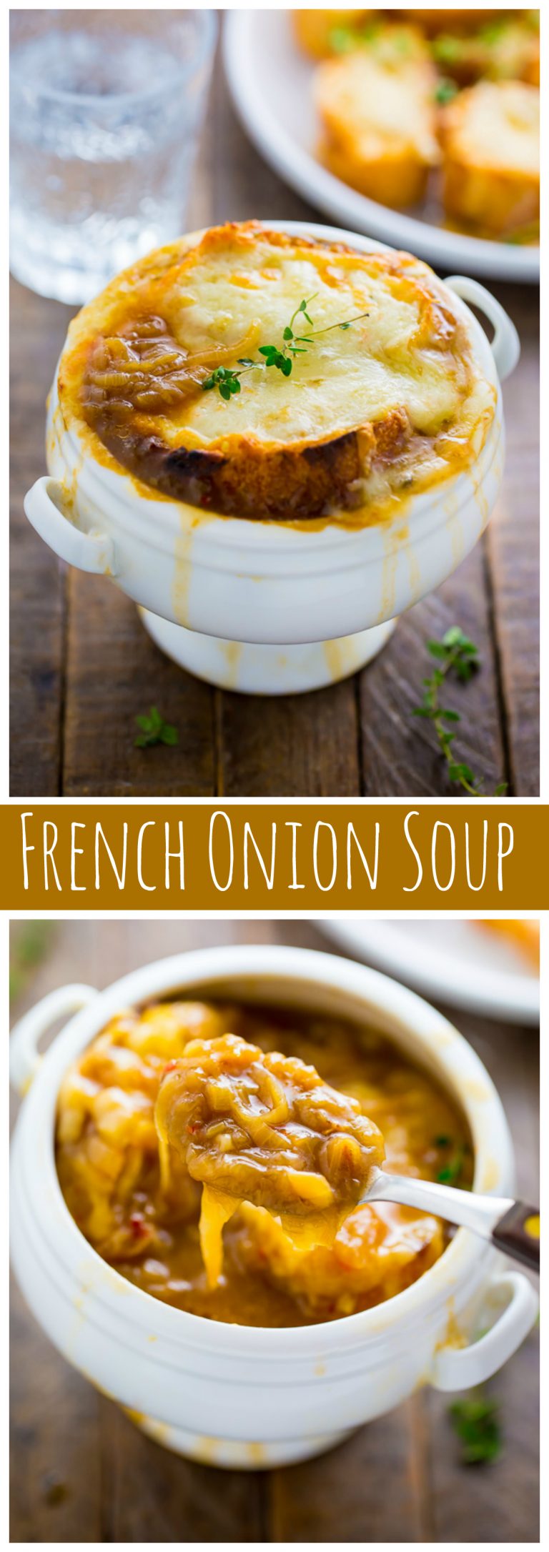 My Favorite French Onion Soup - Baker by Nature