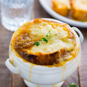 My Favorite French Onion Soup is perfect for chilly Winter nights!