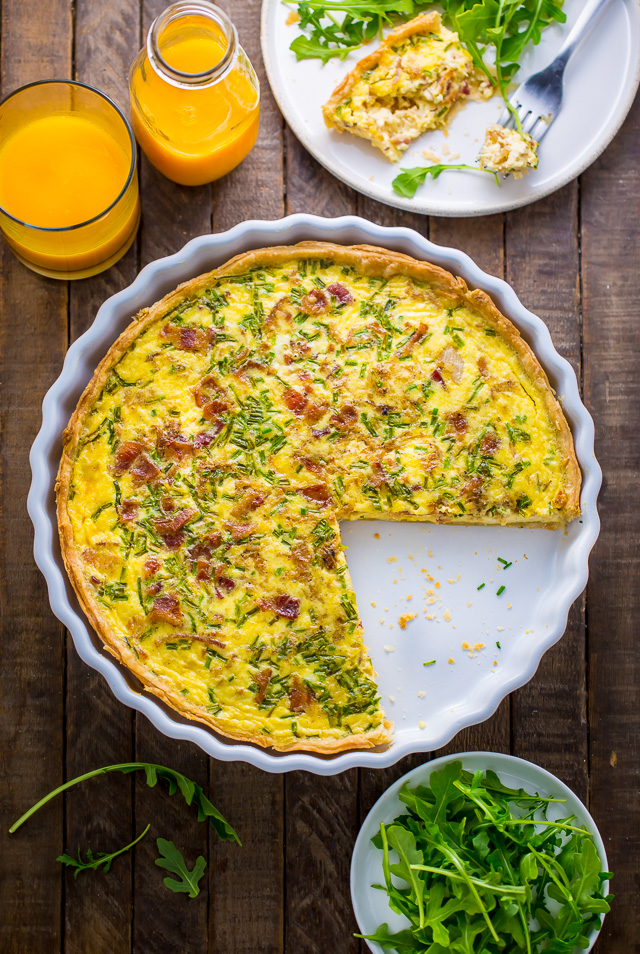 The BEST recipe for Quiche Lorraine!