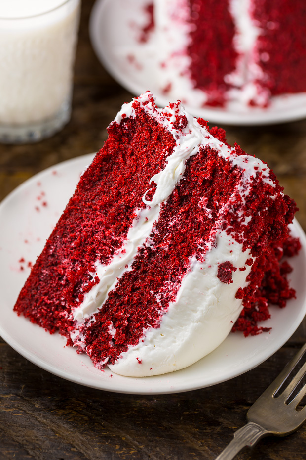 Classic Red Velvet Cake with Cream Cheese Frosting Recipe