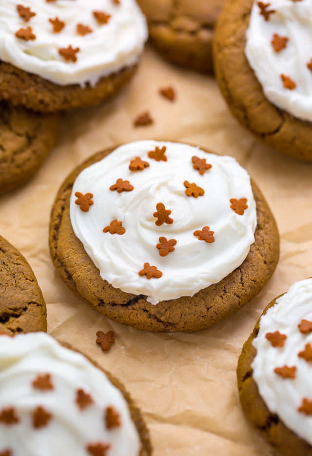 Frosted Gingerbread Cookies are fun to make and SO delicious!