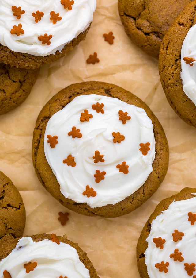 Frosted Gingerbread Cookies are fun to make and SO delicious!