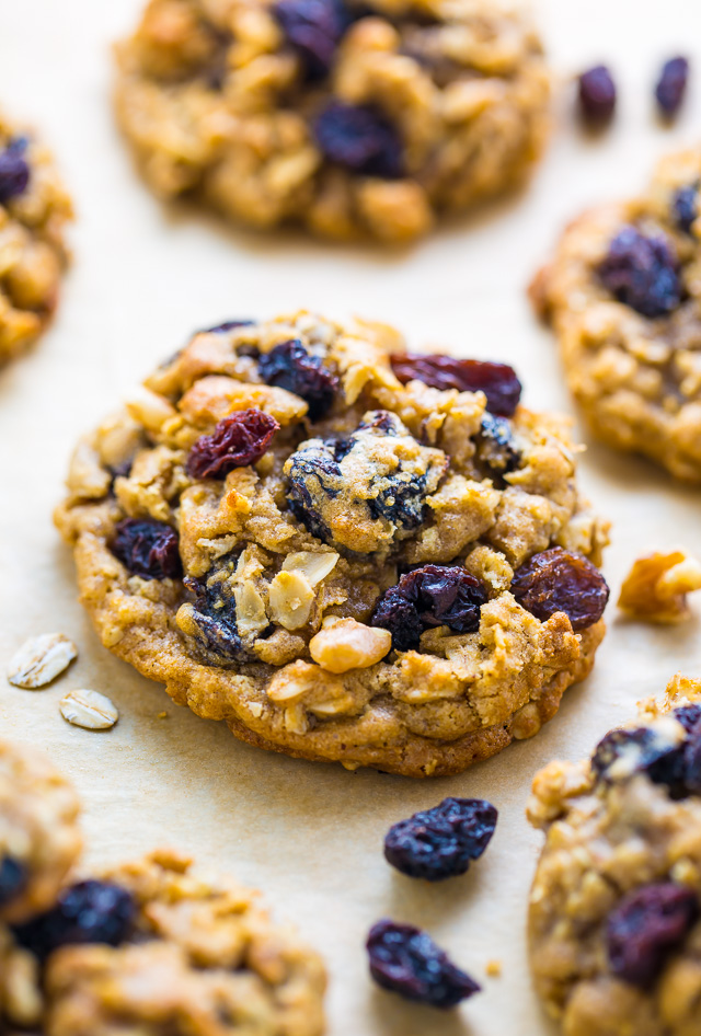 Brown Butter Oatmeal Raisin Cookies