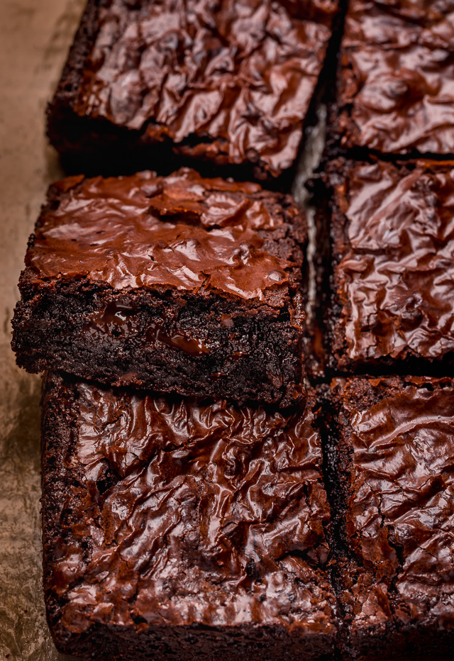 Coffee lovers will go crazy for these Espresso Chocolate Chunk Brownies! They're thick, fudgy, and loaded with rich chocolate espresso flavor. One of our favorite brownie recipes and always a crowd-pleaser!